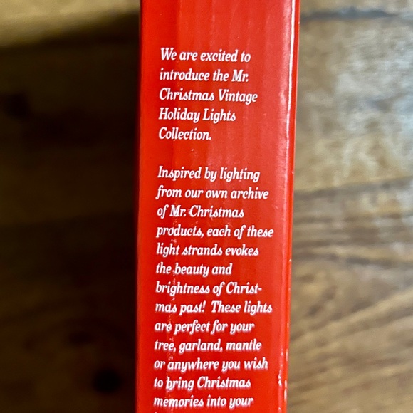 Mr. Christmas • 10 LED Sisel Tree Bulb Lights • New W/Box - Picture 7 of 9